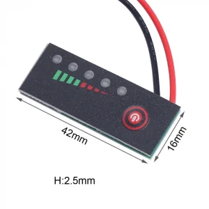 6S 25.2V lityum batarya LED seviye göstergesi